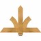 Ekena Millwork Redmond Rough Sawn Timber Gable Bracket, Western Red Cedar, 36"W x 24"H x 4"D x 4"F, 16/12 Pitch GBW036X24X0404RED00RWR - alternate 1